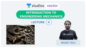 L4: Coplannar Non Concurrent Force System Part - 1 | Engineering Mechanics | UPSC ESE | Mudit Raj