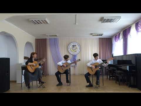 18 Ансамбль гитаристов Можаев М , Протасов Н , Осипова Н О Зубченко Прелюд мимолетность