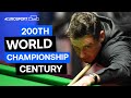 Ronnie O'Sullivan hits 200th World Championship century against Judd Trump | Eurosport Snooker