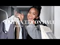 ARITZIA TRY-ON HAUL || babaton, sunday best, tna