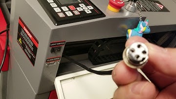 Installing Rotary Tool in Boss Laser LS1416