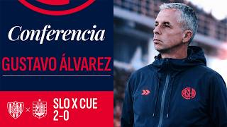 La palabra de Gustavo Álvarez tras el partido ante Deportivo Cuenca