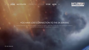 Battlefield™ 1 Open Beta  Gameplay # 1 (Failed Connection)