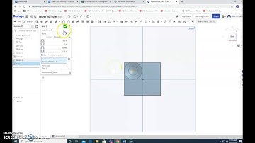 OnShape - "HOLE" tool.
