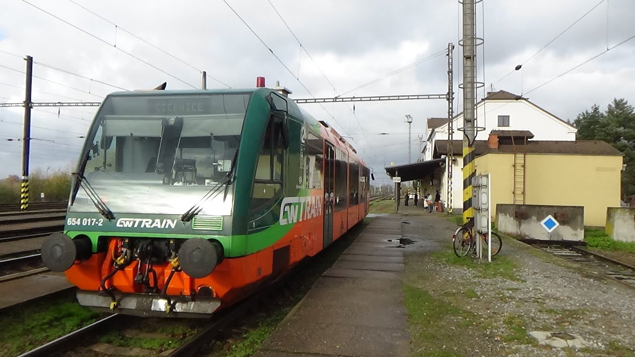 Trať č.197 (Černý Kříž - Číčenice), Jízda os vlakem číslo 18007 spol. GW Train Regio 🙂👍 24.11.2022