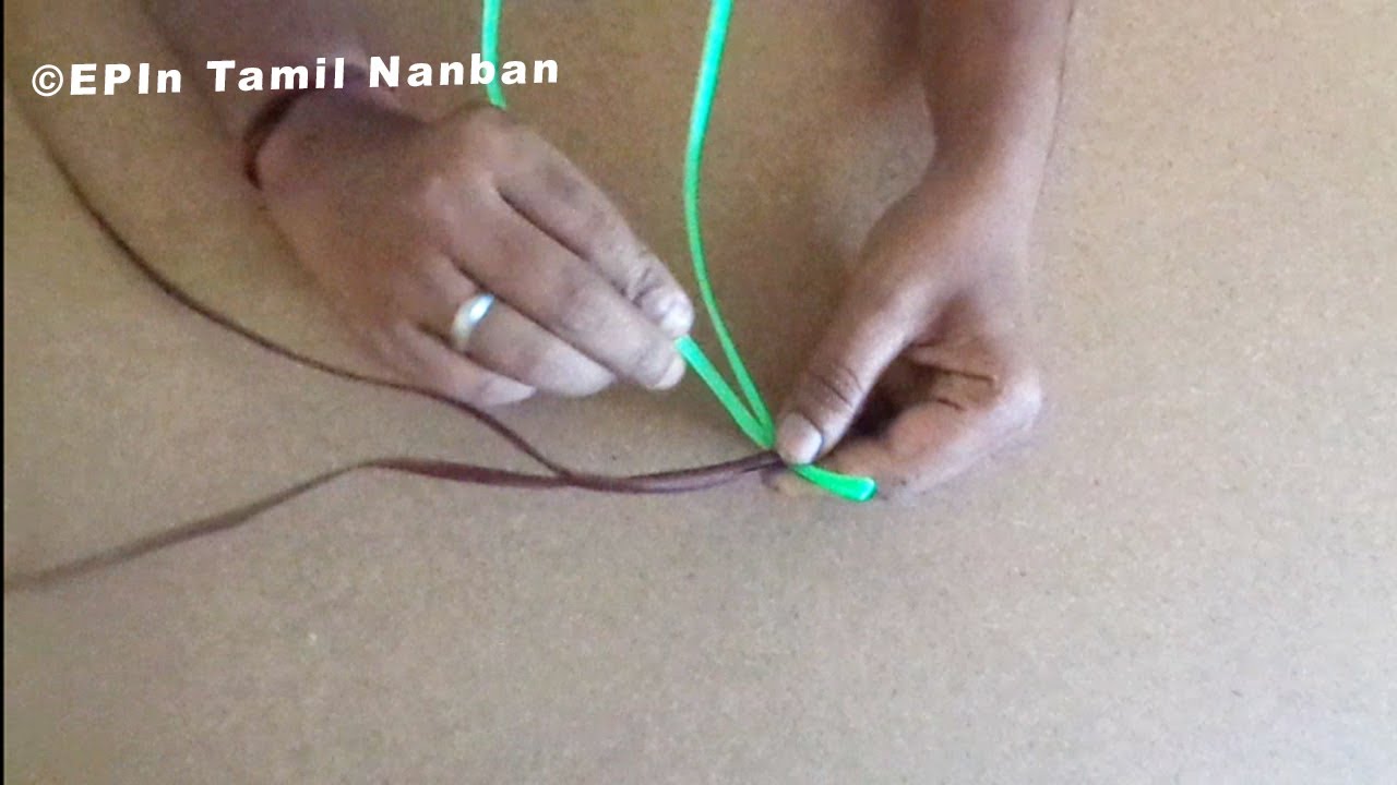 DIY KEYCHAINS, Plastic Wire Keychain tutorial For Beginners in Tamil, EPInTamilnanban