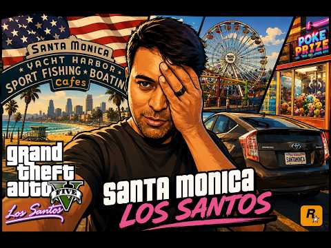 Santa Monica Walking Tour | Los Angeles | Indian in USA | தமிழில்