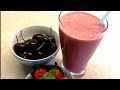 Weight Losing Smoothie | Quick and Easy Smoothie | Strawberry and Cherry Smoothie |Miss Jayn