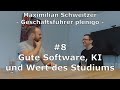 M. Schweitzer: Verdammt gute Software? Selbsteinschätzung und Wert des Studium | J.Griesbauer #8