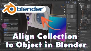 How to Align Collection to Object in Blender | Align Tools Add-on