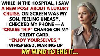 My Son Charged a Luxury Cruise to My Card While I Was Hospitalized — “AT WORK,” His Wife Said...