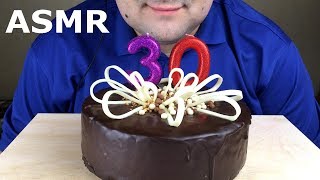 ASMR CHOCOLATE CAKE with PROFITEROLES *Thanks for 30K Subs!!!* (Eating Sounds)