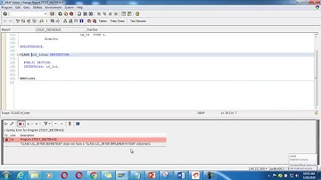 Local Interfaces in SAP OOABAP | SAP Tech