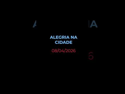 ALEGRIA NA CIDADE - Oração diária (Devocional 08/04/2026)
