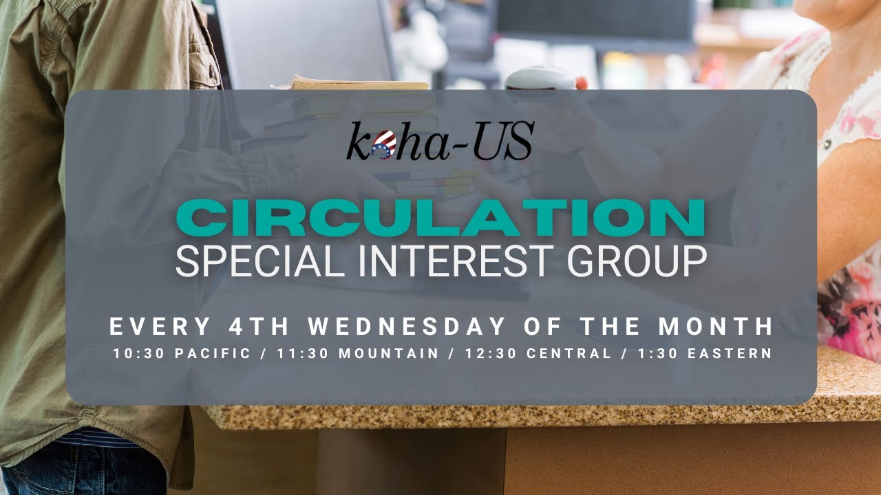 Circulation Special Interest Group - 10/23/24 - YouTube