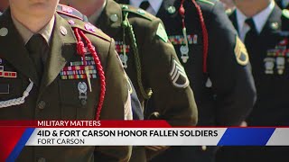 Fort Carson honors fallen soldiers