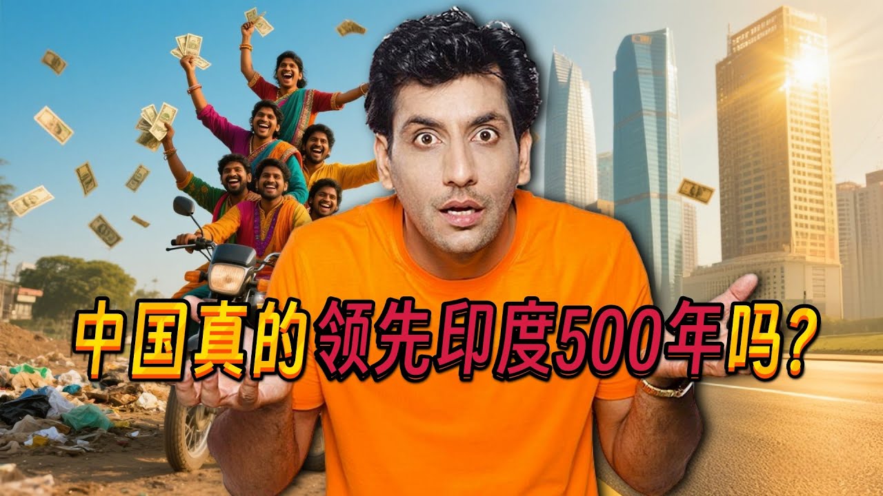 在中国生活了8年的印度博主解析：中国真的领先印度500年吗？印度网友纷纷破防！Is China Really 500 Years Ahead?