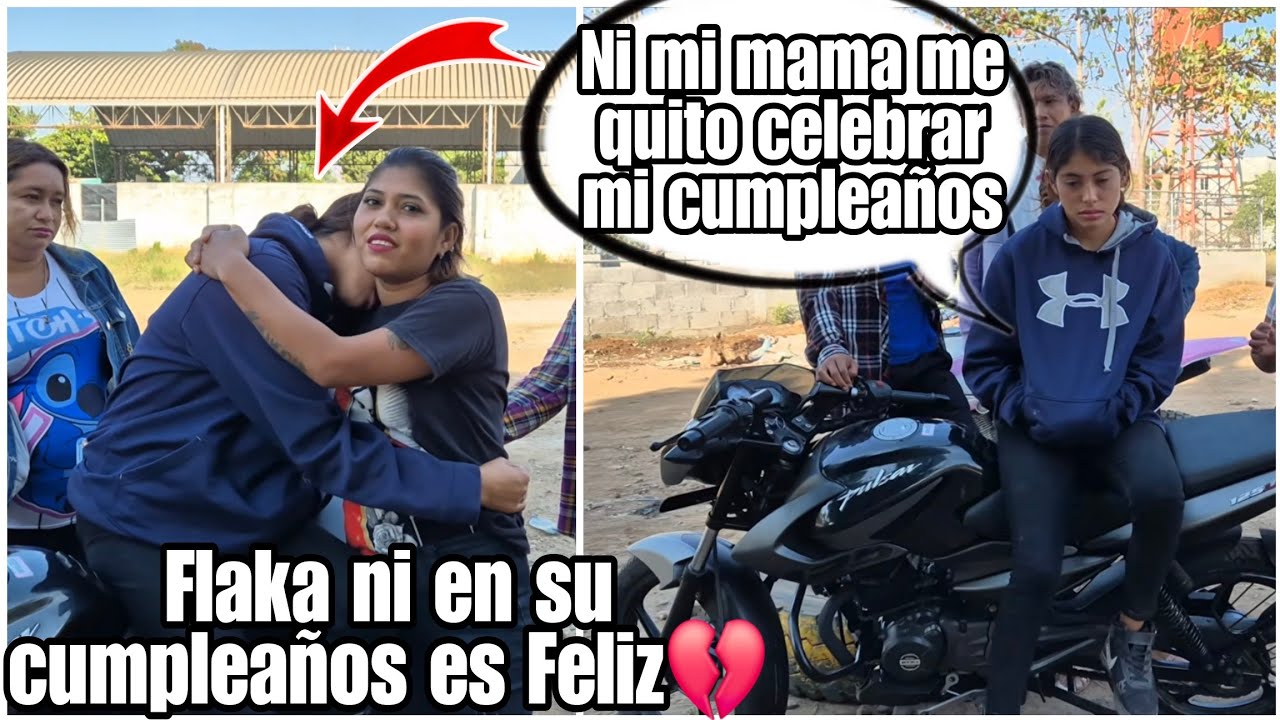 Flaka a llorar se puso a buena mañana|Nadie de su Familia le quizo celebrar su cumpleaños💔