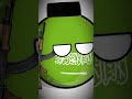 jedag jedug arab saudi Indonesia dan Rusia #countryballs #shorts
