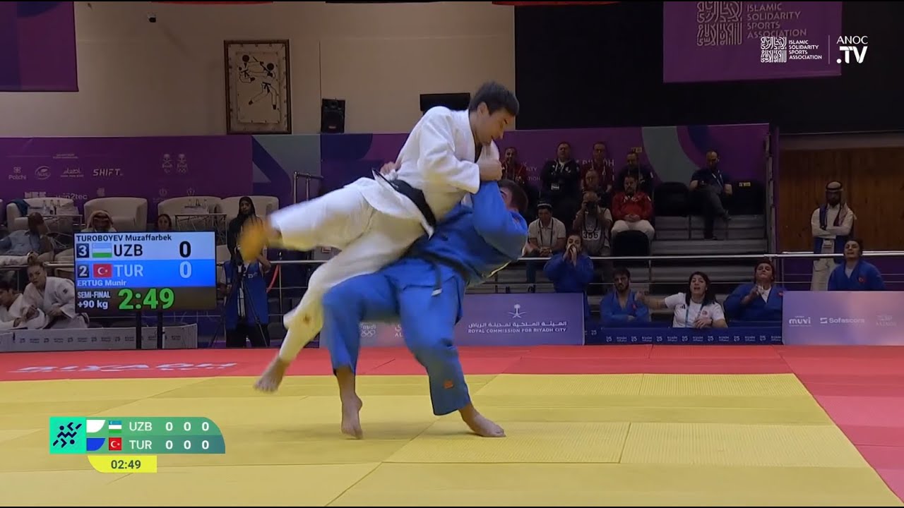 UZBEKISTAN 🇺🇿 VS TÜRKİYE 🇹🇷 Islamic Solidarity Games Riyadh JUDO | SEMI-FINAL TEAMS