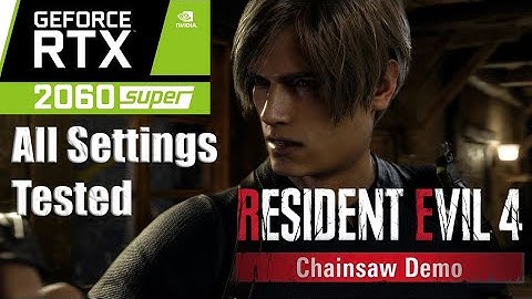 Resident Evil 4 Demo | RTX 2060 Super | 1080P | Perf vs Bal vs Quality vs Raytracing vs Recommended