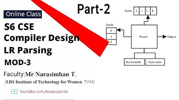 CS304 Compiler Design Module-3 Part-2 | S6 CSE KTU Online Class