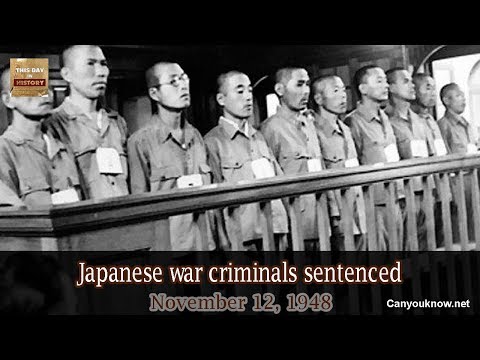 जपानी युद्ध गुन्हेगारांना शिक्षा