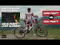 Are DH bikes faster today or is Peaty just slower? 2006 vs 2021 V10 race bike down Le Pleney.