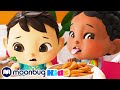 Lellobee  ya ya makanlah sayurmu  kartun anak anak  moonbug kids indonesia