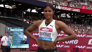 Women's 100m | Diamond League London 2019!