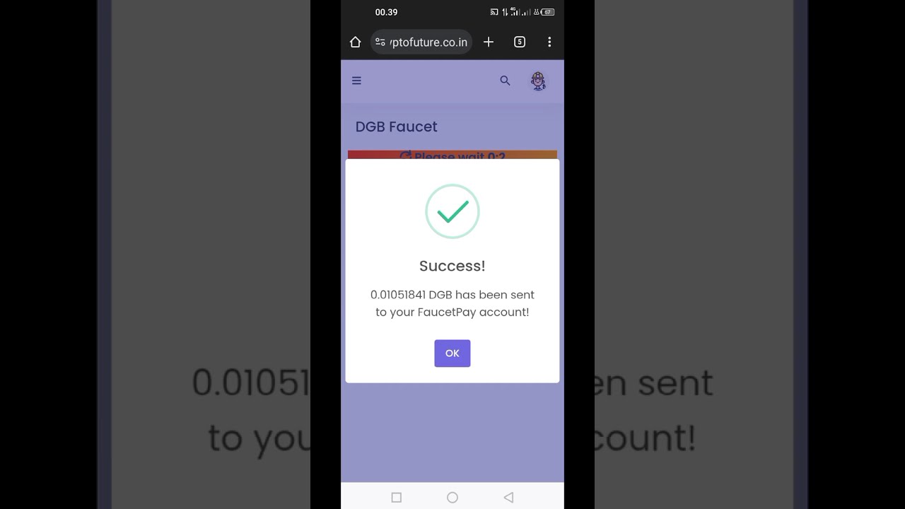 CRYPTOFUTURE Multicoin Faucet - Direct Payment to FaucetPay