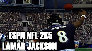 LETS PLAY ESPN NFL 2K5 WITH LAMAR JACKSON