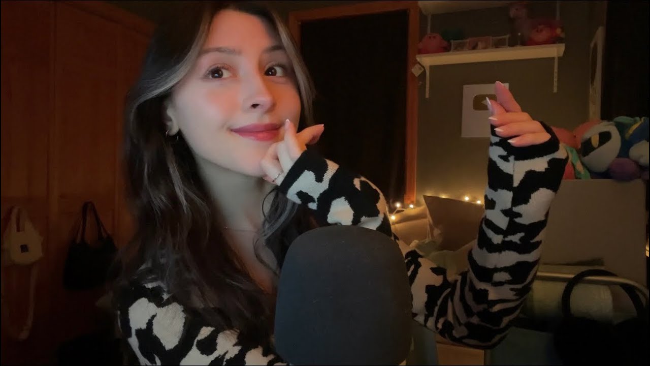 ASMR 🪄 Plucking & Removing Your Negative Energy & positive affirmations ~