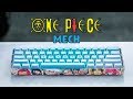 STICKER BOMB your Mechanical Keyboard - One Piece Theme