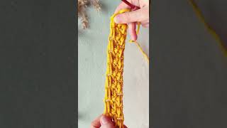 Same Stitch, 2 Different Results - 2 Easy & Fast Straps #diybagstrap #crochetbagstrap #crochet
