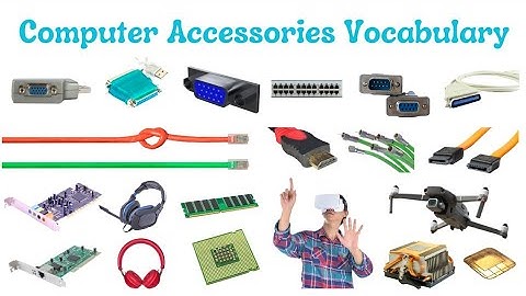 Computer Accessories Names in English | Computer Accessories Vocabulary #computerparts