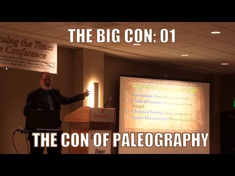 The Big Con 01: The Con of Paleography