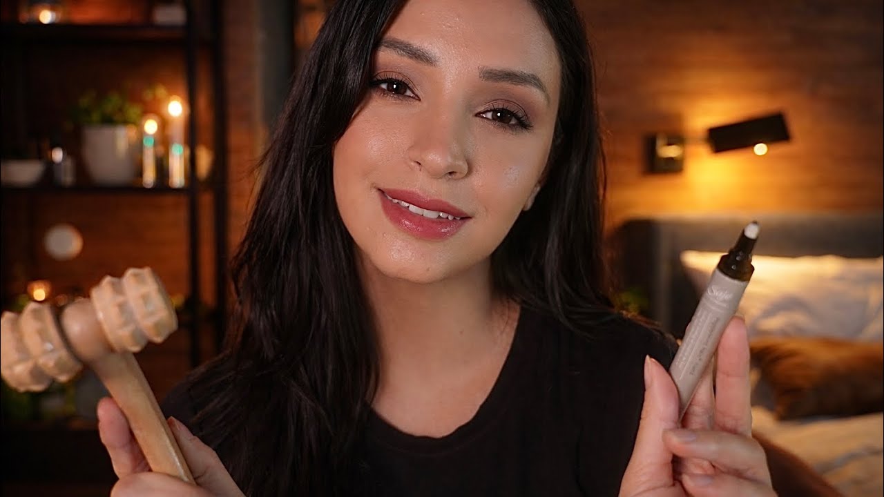 ASMR Neck Massage and Shoulder Massage for Sleep  Roleplay