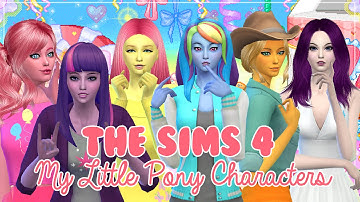 The Sims 4 Create a Sim | My Little Pony Characters