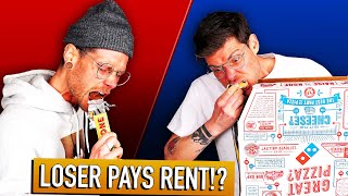 Which Twin Can Eat More Food REMATCH! | UNLIMITED CALORIES
