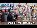 NIKKOR Z DX 24mm f/1.7をしばらく使ってみた感想と作例|やや広く撮れる便利単焦点レンズ