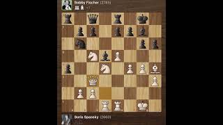 Boris Spassky vs Bobby Fischer • World Championship Match, Reykjavik  Iceland, 1972