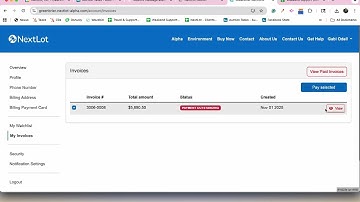 Bidder Invoice Public UI
