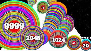 Level Up Circles vs Cube Surfer - ASMR Gameplay (Freeplay, Math Games) All Level