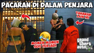 ISCO & BILA PACARAN DI DALAM PENJARA !! MOMEN MOMEN SUSS PUN TERJADI WKWKWK !! - GTA 5 ROLEPLAY