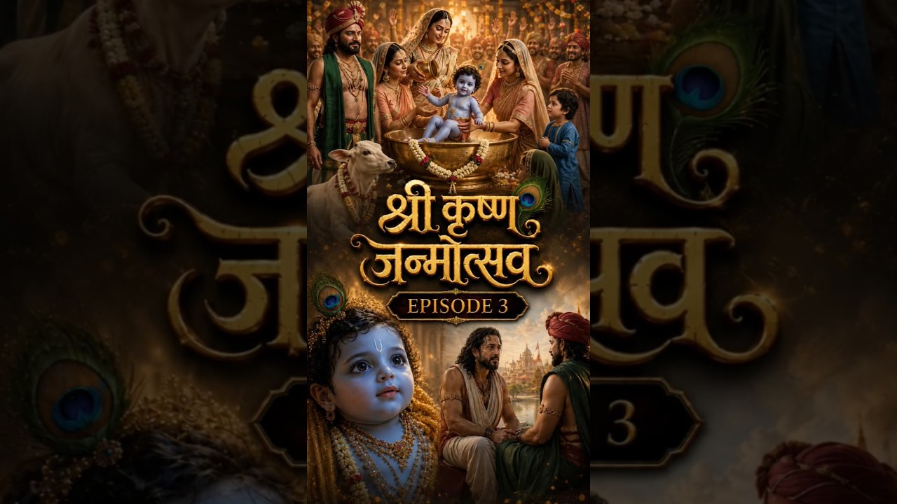 Episode 3 | Nandotsav: Krishna’s Birth Celebration in Gokul | Putana’s Arrival | ISKCON Bhiwandi