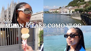 MILAN SOLO TRAVEL VLOG: Visiting the Duomo, Starbucks Reserve Roastery, Day in Lake Como, Shopping