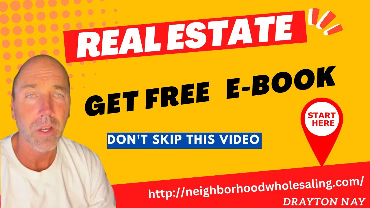 Get free real estate E book from Drayton nay YouTube