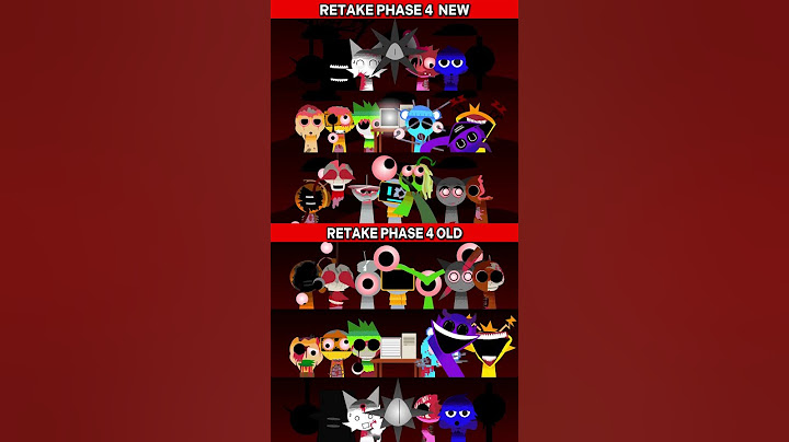 Incredibox Sprunki Retake Phase 4 Old Vs New Version ️‍🔥🎶FULL VERSION
