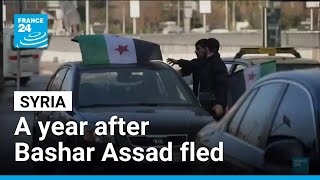 A Year After Bashar Ad Fled, Syria Struggles To Heal And Find Stability France 24 English